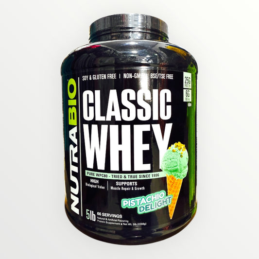 Nutrabio Classic Whey Protein (5 lb)